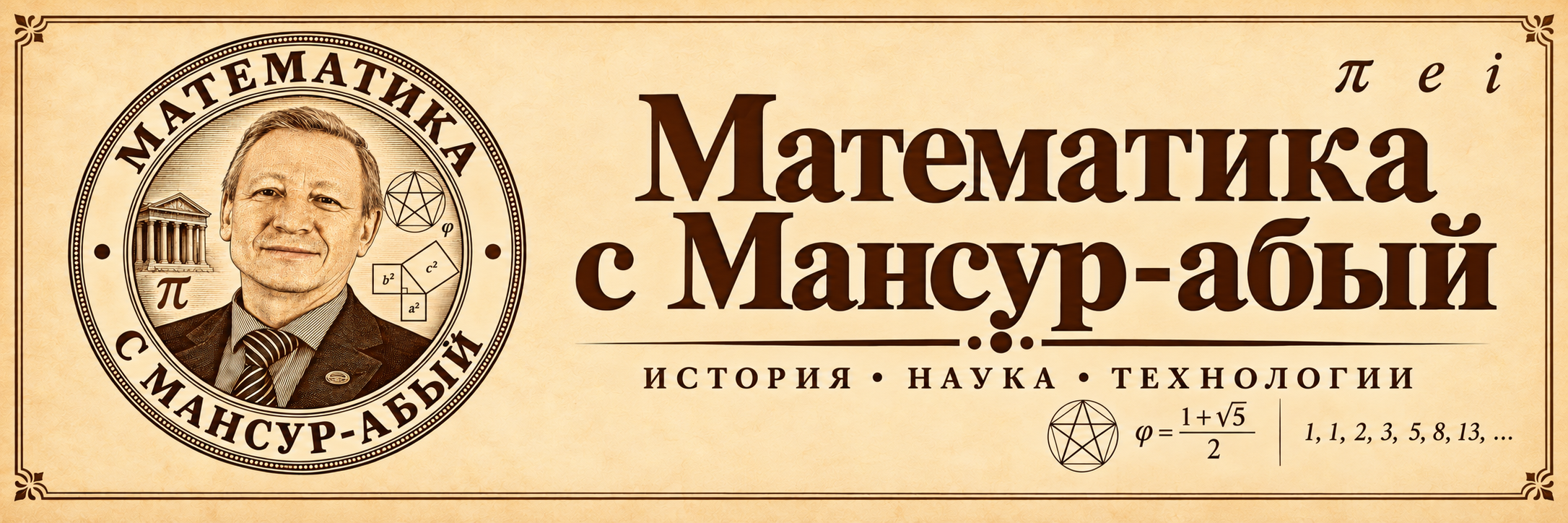 Математика с Мансур-абый