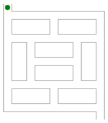 An animation demonstrating Trémaux’s algorithm