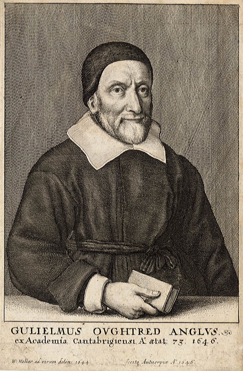 William Oughtred (1574–1660), English mathematician and inventor of the slide rule (1622)