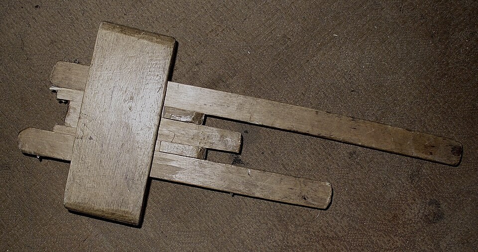 Wooden marking gauge