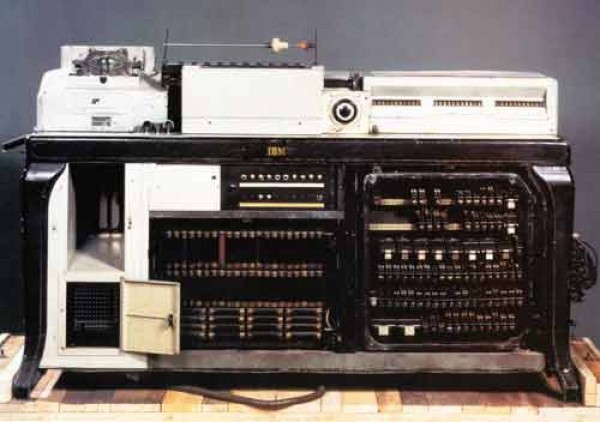 A Dehomag D11 tabulator. Dehomag machines processed the German population censuses of 1933 and 1939 under the Nazi regime