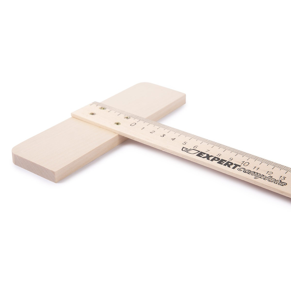 Wooden T-square