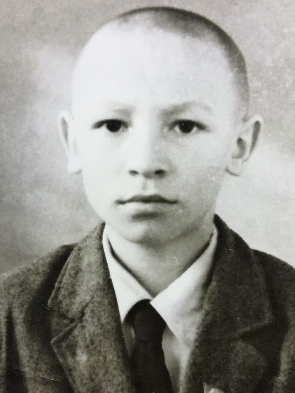 Me as a schoolboy