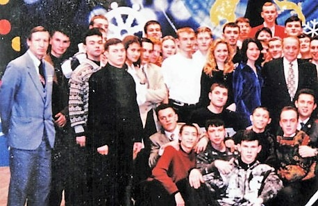 Me and the Ekologisty KVN team with A. Maslyakov