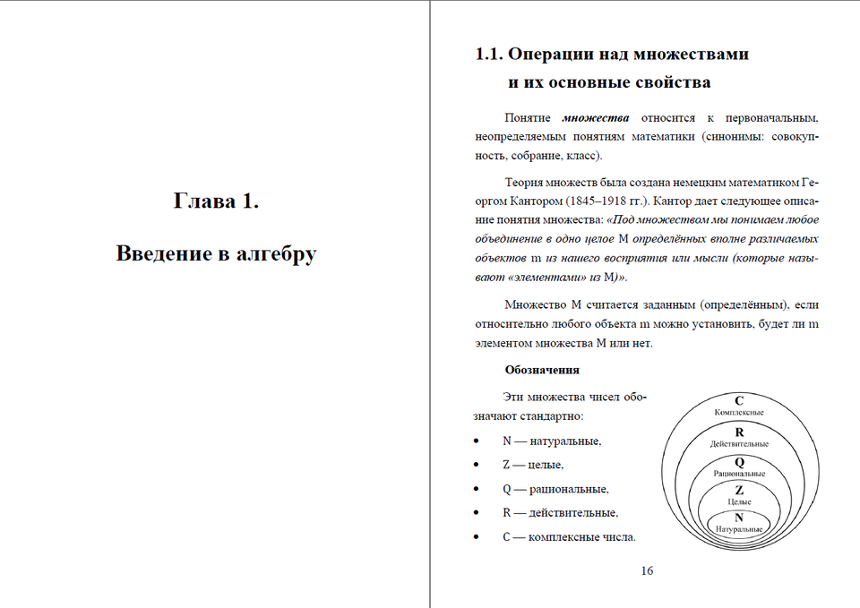 Pages 15–16 of The Mathematician's Bible: Fundamentals of Higher and Linear Algebra (2024).