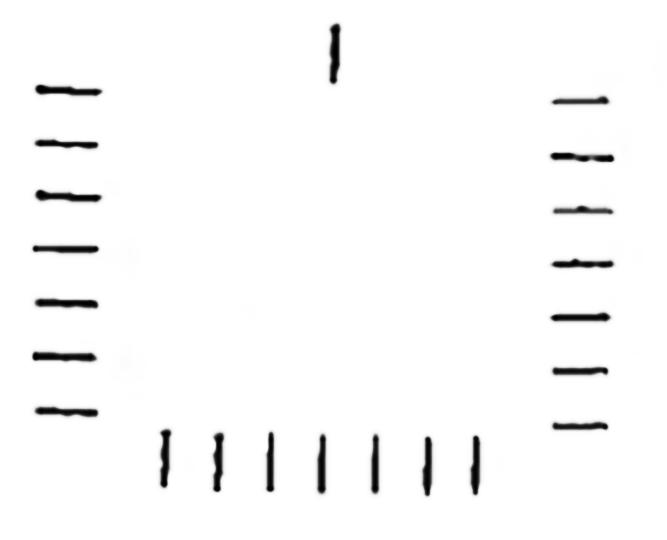 Diagram of the soldiers’ seating for Yemelyan Ignatyevich’s problem