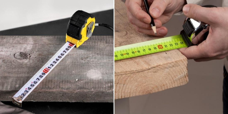 Construction tape measure