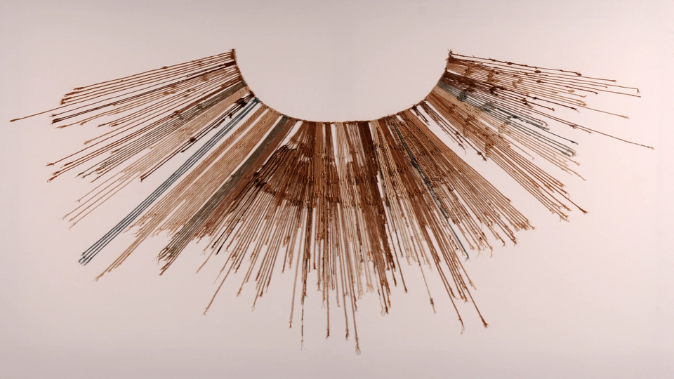 Khipu with 238 pendant cords in the Museo Larco, Lima, Peru