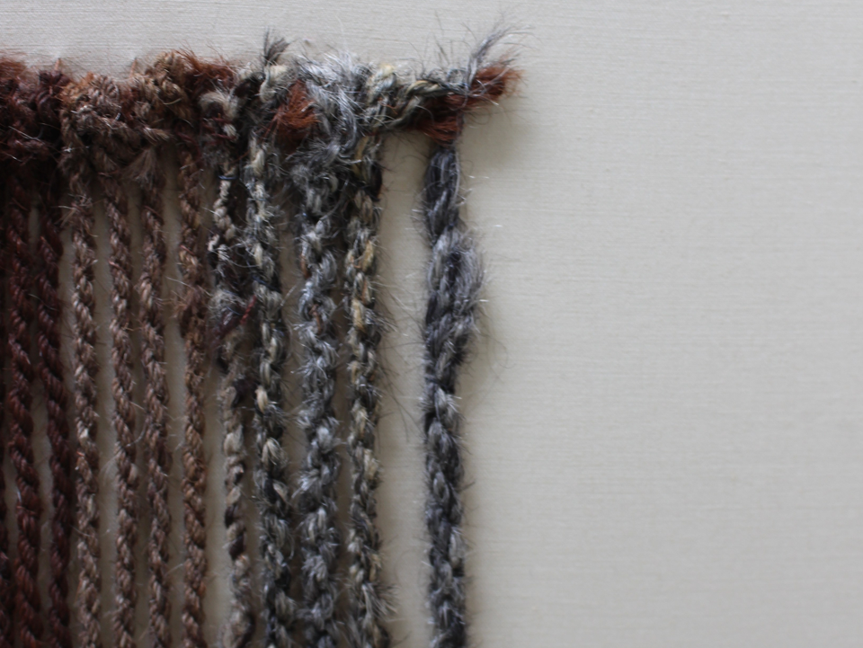 Detail of a khipu from Anchucaya (RT 21287), from Sabine Hyland's study of recording communal labour obligations