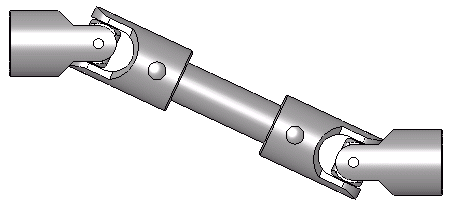 A modern universal joint: diagram of its operation