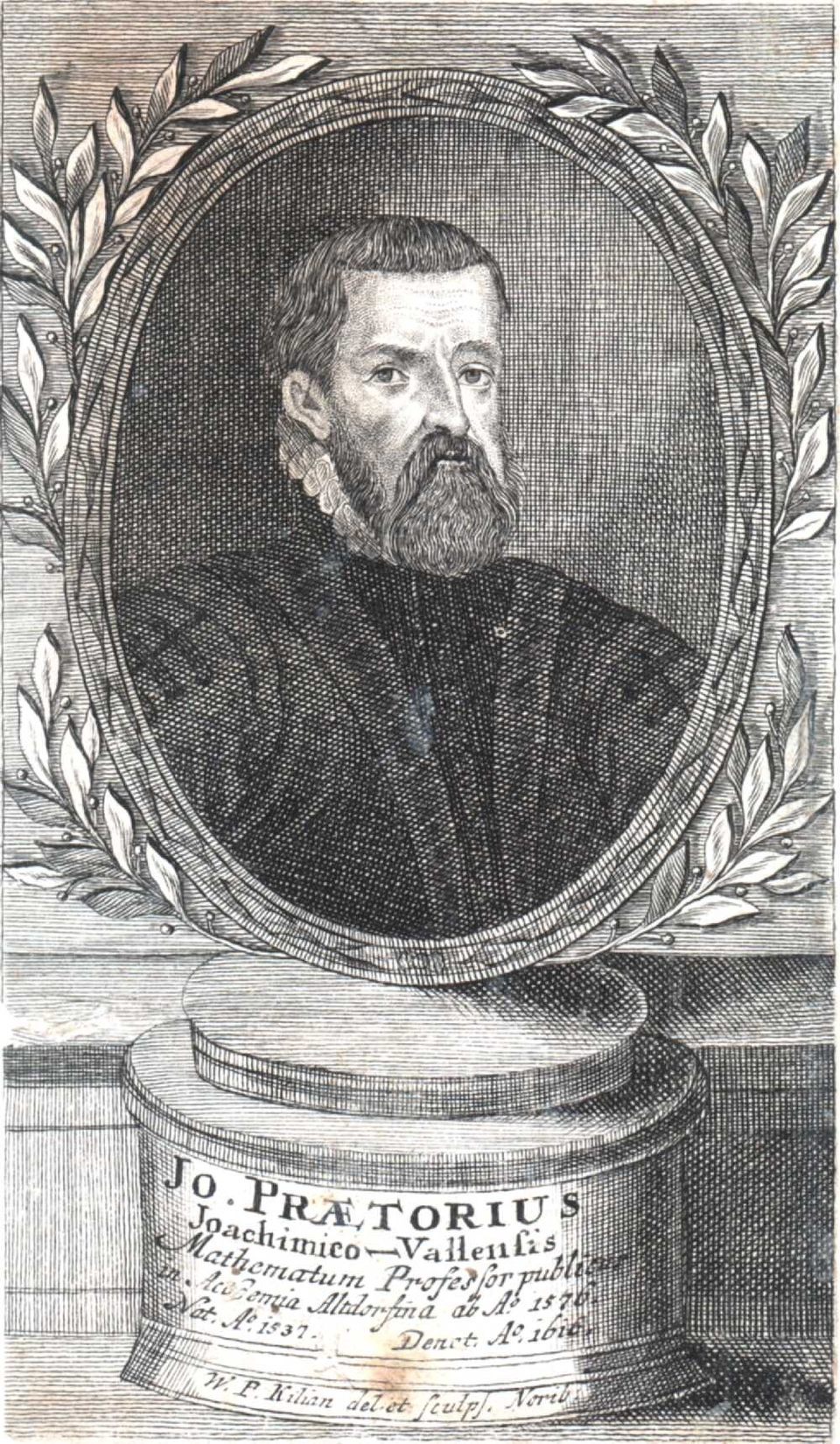 Johannes Praetorius (1537–1616), German mathematician and astronomer