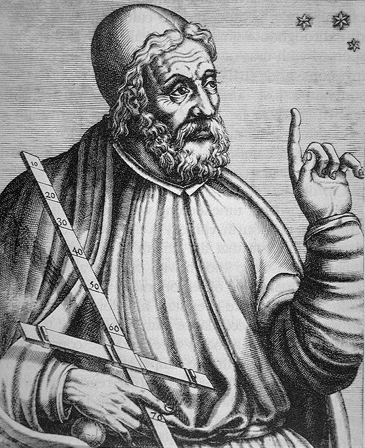 Portrait of Claudius Ptolemy from André Thevet's True Portraits and Lives of Illustrious Men..., 1584.